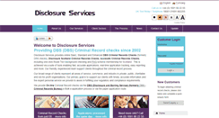 Desktop Screenshot of disclosureservices.com
